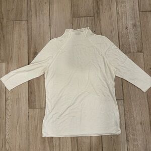 free people mock neck shirt